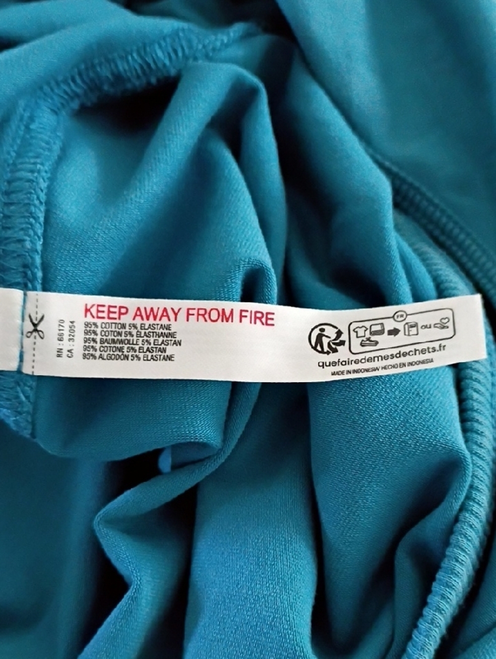 Free People Teal Hot Shot Onesie, L - Picture 7 of 8
